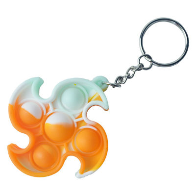 satın al Yel Değirmeni Çocuk Eğitici Oyuncak Stres Giderici Anahtarlık Kabarcık Pop Fidget Oyuncak online manufacture