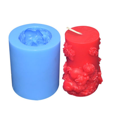 satın al Özelleştirilmiş Silikon Mum Kalıbı Sürdürülebilir Tek Kullanımlık 3D Mum Kalıpları online manufacture
