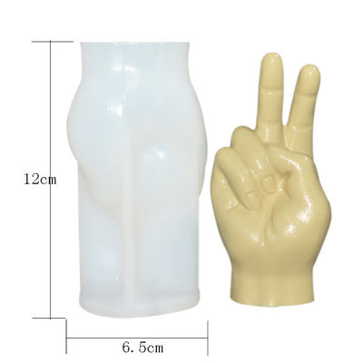 satın al 6.5*5.5*12Cm Heykeli Silikon Kauçuk Mum Kalıpları 130G Özel Artı Boyutu online manufacture