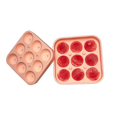 satın al Silikon Küçük Gül Şekilli Buz Küpleri Yapıcı Sürdürülebilir 9 Kavite 1.2 İnç online manufacture
