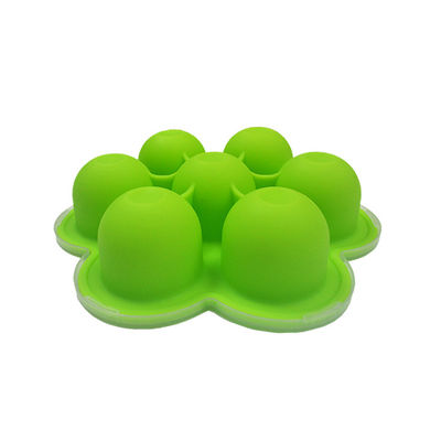 satın al Su geçirmez Silikon Buz Kalıbı 7 Kavite BPA Free Dondurma Kalıpları Top Şekilli online manufacture