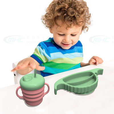 satın al MHC Bebek Besleme Şişesi Ücretsiz Yenidoğanlar Sütten Kesme Kendine Temel Çocuklar Bebek LED Besleme Açık Kadehler online manufacture