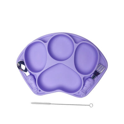 Silikon Bebek Bpa Free Vantuz Seti Sofra Saman ile Özelleştirilmiş