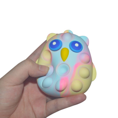 Anti Basınçlı Silikon Sıkıştırılmış Oyuncak 3D Pop Fidget Topu Çocuklar İçin Toksik Olmayan