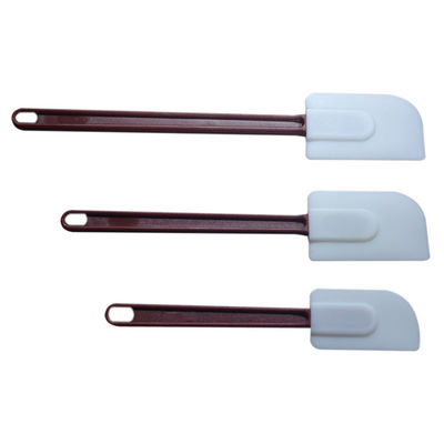 Çift Taraflı Silikon Kek Kazıyıcı Spatula Kürek BPA Free Özelleştirilmiş