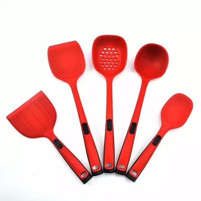 BPA Free 5 Adet Silikon Spatula Kitchenaid Pişirme Gereçleri Set Isıya Dayanıklı