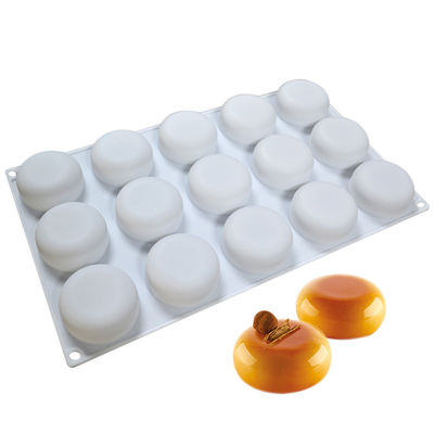 Mousse Silikon Kek Kalıbı Kek Dekorasyonu İçin Özel Yuvarlak DIY