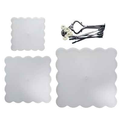 OEM Kare Silikon Reçine Kalıp Özelleştirilmiş Diy El Yapımı Epoksi Reçine Kalıpları