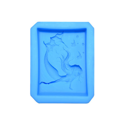 Silikon Pişirme Gereçleri Diy El Yapımı 3d Model Denizkızı Şekilli Logo Kalıpları Silikon Fondan