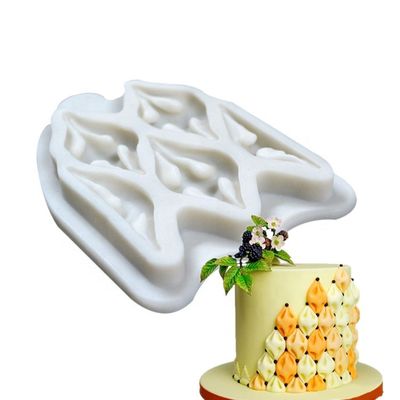 Gıda Sınıfı 3d Silikon Kalıplar, Diy Kek Dekorasyon Fondan Kalıpları