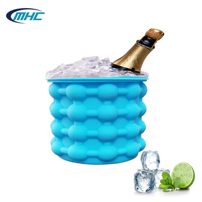 Katlanabilir Silikon Buz Kalıbı Ice Cube Maker Buz Kovası Çevre Dostu