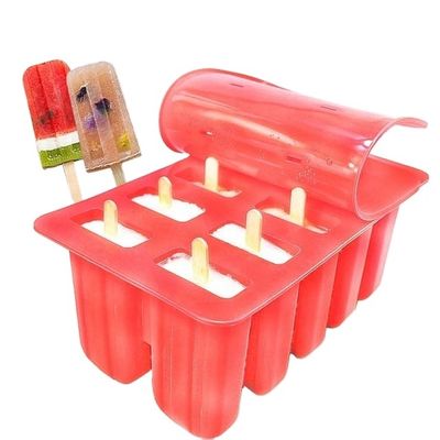 El Yapımı Silikon Buz Popsicle Kalıpları Sürdürülebilir Dondurma Pop Kalıpları Özelleştirilmiş