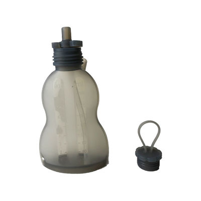 300ml Bebek Silikon Ürünleri Orta Akış Silikon Süt Saklama Çantası Özelleştirilmiş