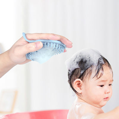 Suya Dayanıklı Bebek Silikon Ürünleri Banyo Vücut Fırçası Antibakteriyel Isıya Dayanıklı