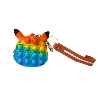 Stresi Giderir Silikon Poppet Fidget Çanta, Mhc Girls Popüler Parmak Ucu Cüzdan Oyuncak