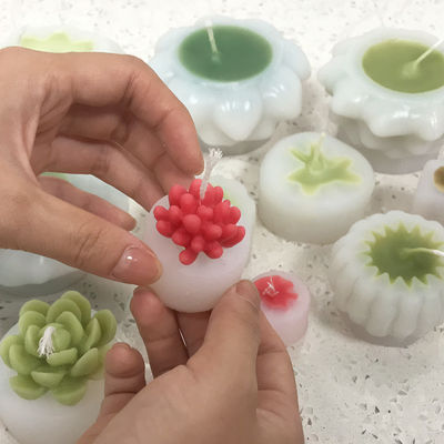 Çilek Mum Kalıpları Dayanıklı MHC Eşsiz 3D Mumlar Küçük Çilek Mini Yapım Kitleri Pasta Araçları Tipi Kalıplar